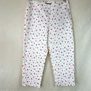 Lauren Ralph Lauren 4 Ditsy Floral Rosebud Pique Pants NWT